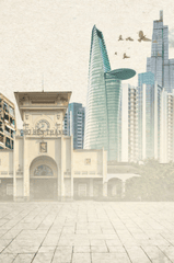 Cảnh sài gòn, mộc mạc