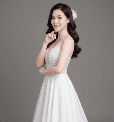 Cô gái, váy dạ hội