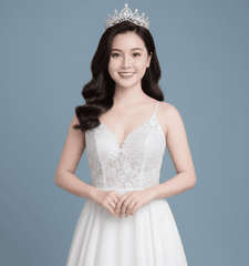 Cô gái, váy dạ hội 2
