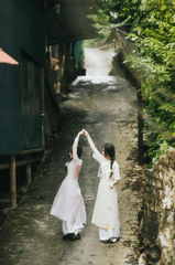 Áo dài, trung thu, bạn bè - Chuot Anhls 1