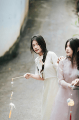 Áo dài, trung thu, bạn bè - Chuot Anhls 3