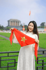 Áo dài, lá cờ Việt Nam - Hồng Quang Official 3
