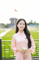 Áo dài, con gái - Hồng Quang Official 2