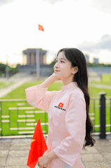 Áo dài, con gái - Hồng Quang Official 5