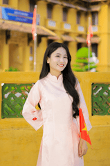 Áo dài, lá cờ Việt Nam - Hồng Quang Official 6