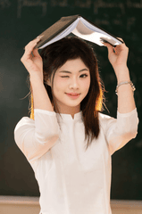 Áo dài, học sinh - Hồng Quang Official 4