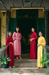 Áo dài, hội nhóm, Tết - Lâm Trần Quang 5