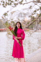 Cn gái, áo dài, Tết - Toàn Văn 11