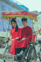 Cặp đôi, áo dài, Tết - Toàn Văn 24