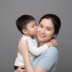 Mẹ và bé, gia đình 1