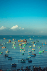 Biển, thuyền thúng - Bảo Huỳnh 5