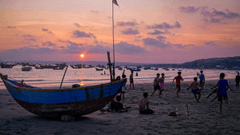 Biển, làng chài, bình minh - Khang Ocean 1