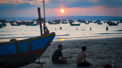 Biển, làng chài, bình minh - Khang Ocean