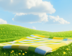 Bãi cỏ, picnic