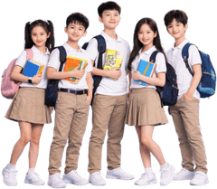 Cậu bé, cô bé, học sinh 1