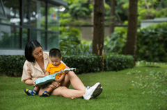 Mẹ và bé, vui vẻ 3