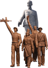Tượng, chủ tịch Hồ Chí Minh, chiến sĩ