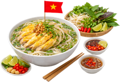 Món ngon, bún gà