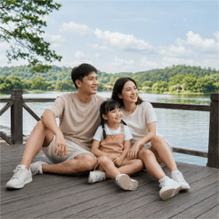 Gia đình, ngắm cảnh 3