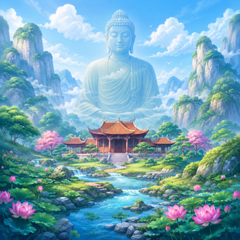Chùa, bóng ảnh Phật 11