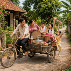 Gia đình, dọn nhà 6