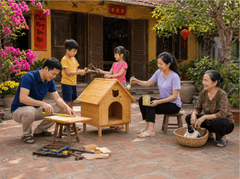 Gia đình, làm nhà cho thú cưng 2