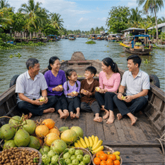 Gia đình, đi thuyền 13