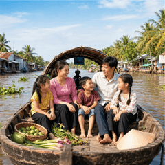 Gia đình, đi thuyền 9