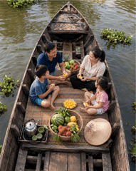 Gia đình, đi thuyền 19