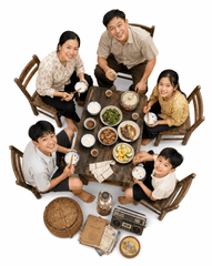Gia đình, dùng bữa 2