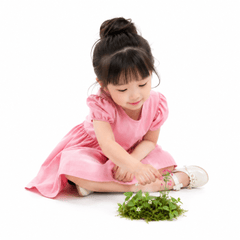Cô bé, vui vẻ 4