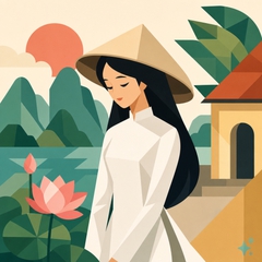 Seiso. Với đặc điểm Phong cách: Các khối hình học màu phẳng (Geometric Style) . Nếu...