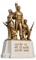 Tượng đài chiến sĩ, chiến sĩ