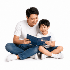 Bố và con, vui vẻ 17