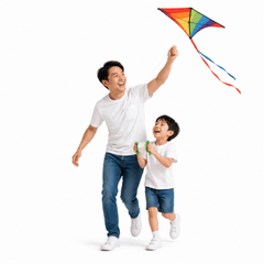 Bố và con, vui vẻ 24