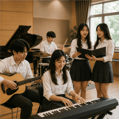 Học sinh, lớp học, vui vẻ 12