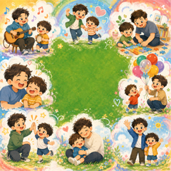 Bố và con, vui vẻ 27