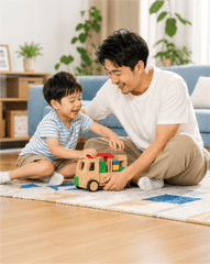 Bố và con, vui vẻ 3