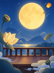 Trung thu, mặt trăng 9
