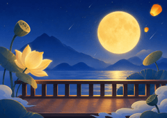 Trung thu, mặt trăng 8