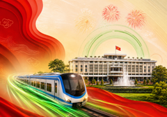 Dinh Độc Lập, tàu Metro 1