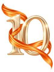 Số 10, ruy băng