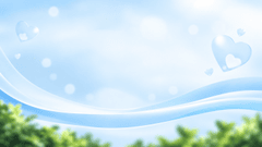 Quảng cáo, blue background 5