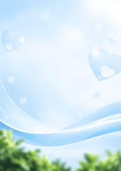 Quảng cáo, blue background 4