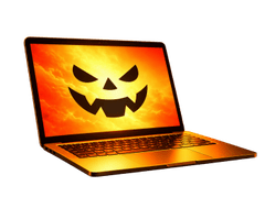 Laptop cam, halloween 1