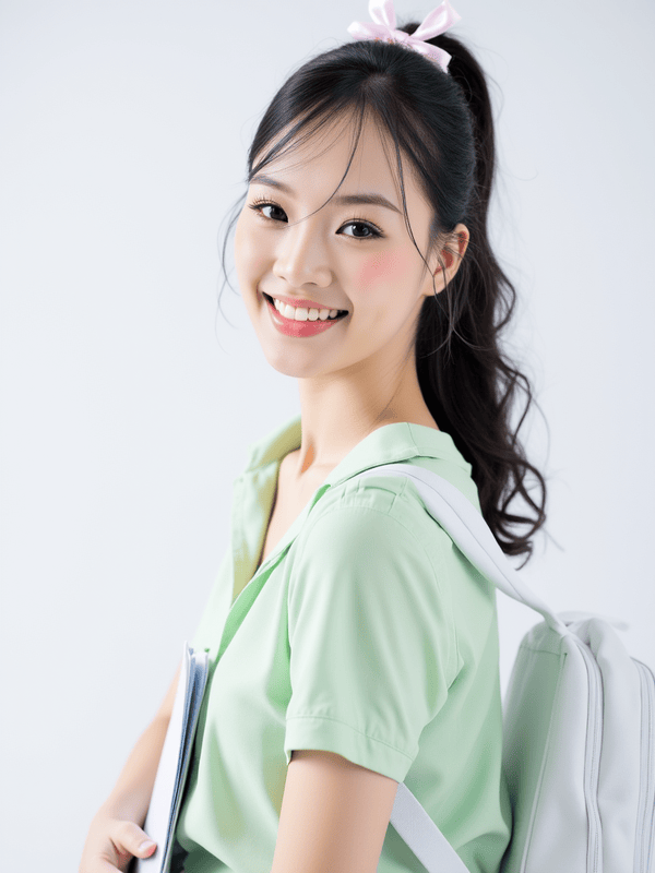 Con gái, cô gái, học sinh, sinh viên, nhân viên, girl, student, Việt Nam 31