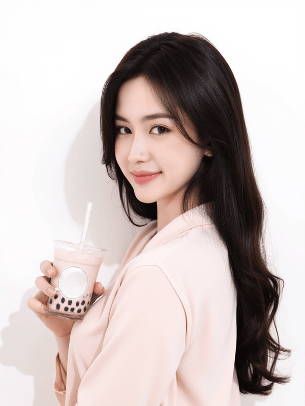 Cô gái, con gái, phụ nữ, học sinh, sinh viên, nước uống, quảng cáo, Việt Nam 7