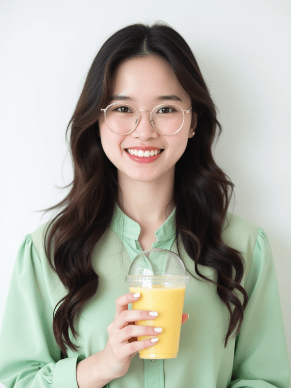 Cô gái, con gái, phụ nữ, học sinh, sinh viên, nước uống, quảng cáo, Việt Nam 27