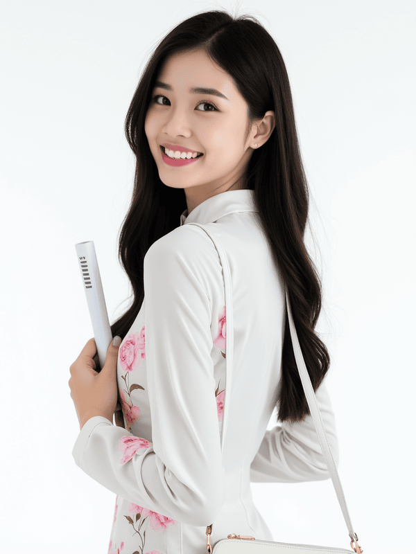 Con gái, cô gái, học sinh, sinh viên, nhân viên, girl, student, Việt Nam 95