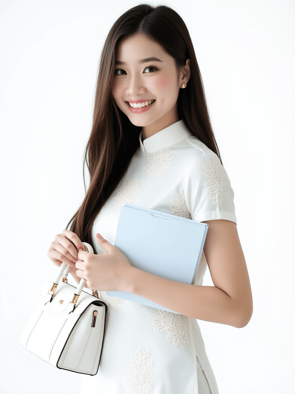 Con gái, cô gái, học sinh, sinh viên, nhân viên, girl, student, Việt Nam 86